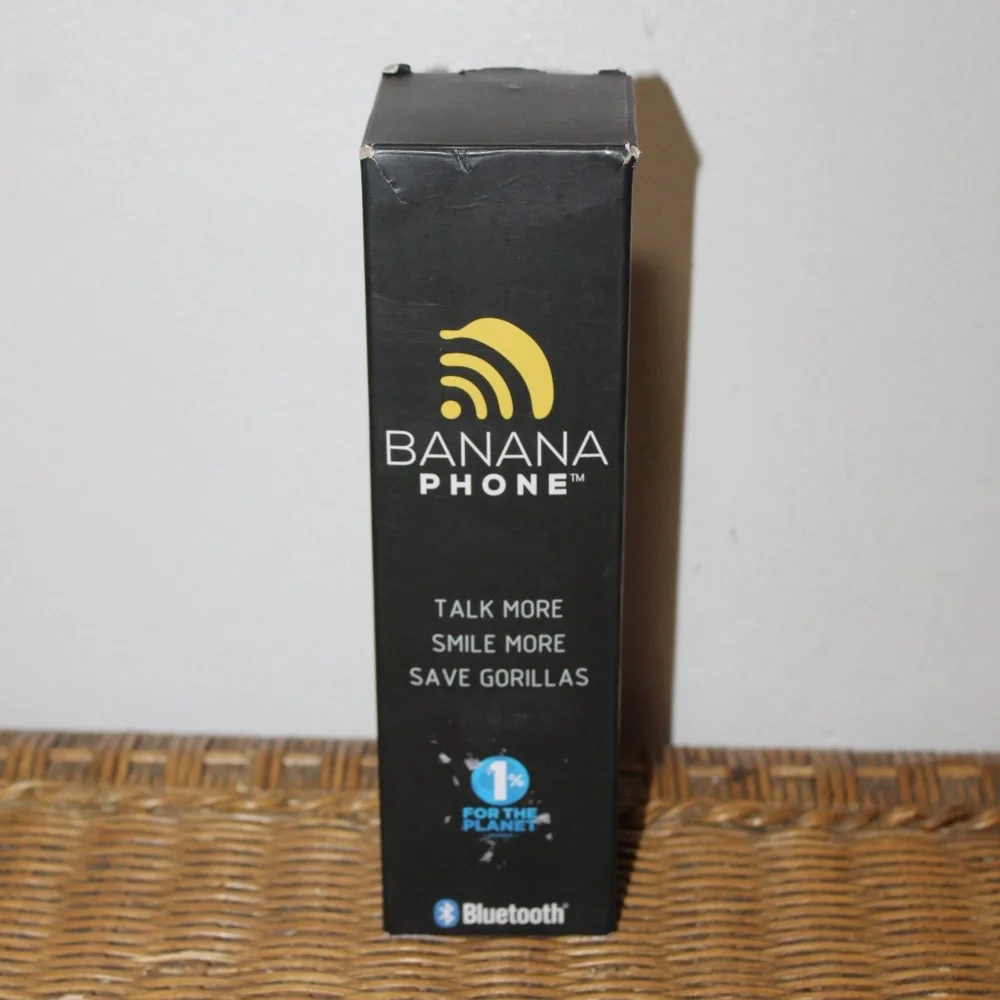 Banana Phone. Bluetooth. Mobile Handset.